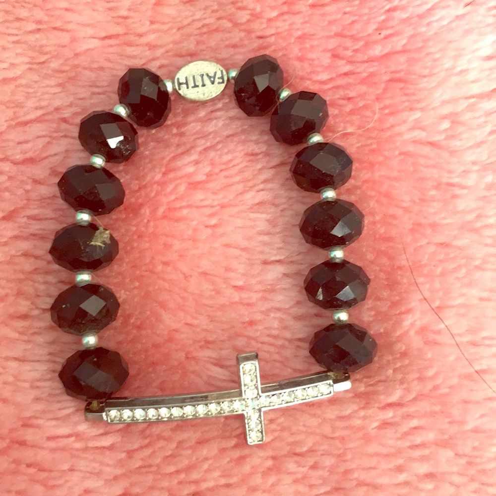 Handmade faith bracelet